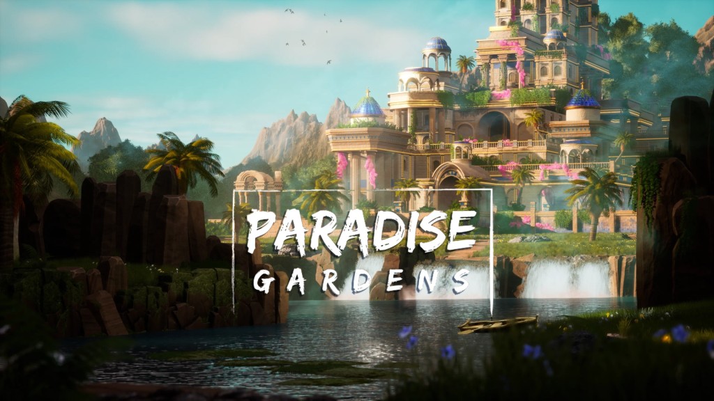 Stylized Paradise Gardens UE4.27