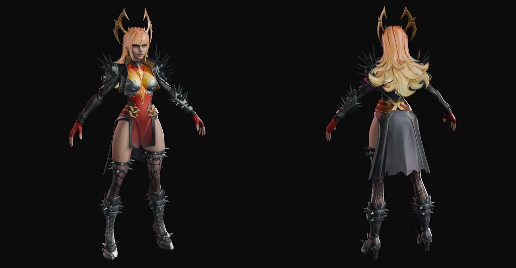 Magik (Phoenix Demon) Premium for Blender 4.x