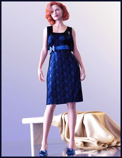 dForce Sweet Glamour Outfit for Genesis 8 Female(s)
