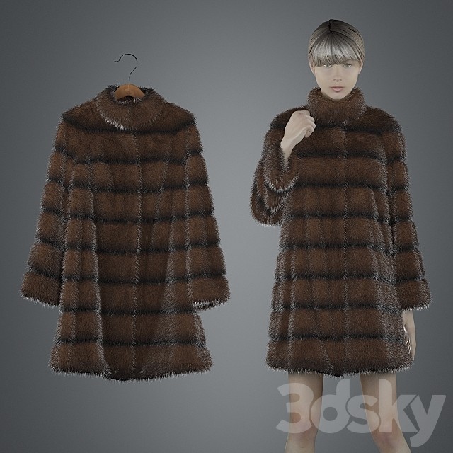 Mink coat