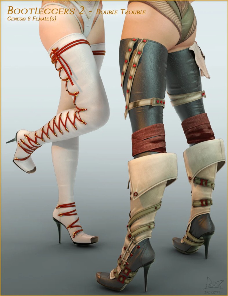 Bootleggers 2 - Double Trouble for Genesis 8 Female(s)