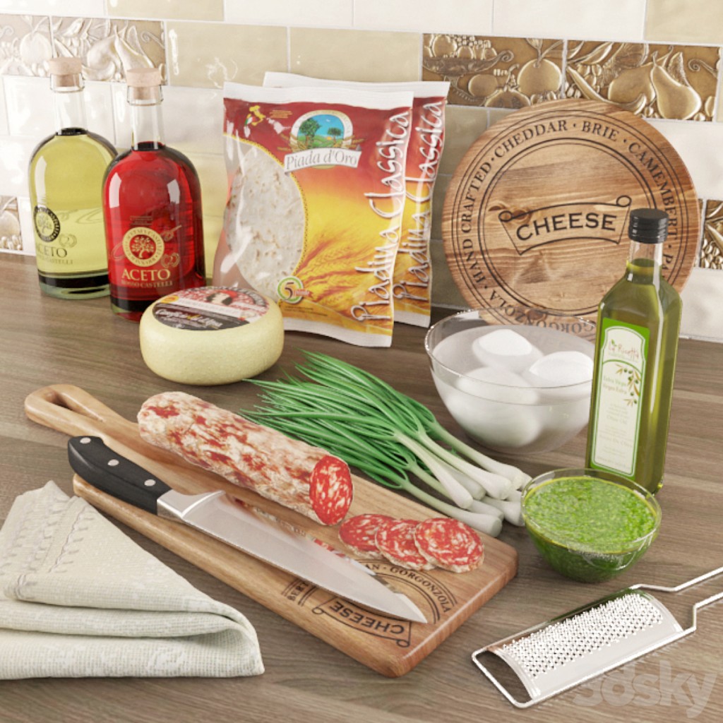 Kitchen Food Set