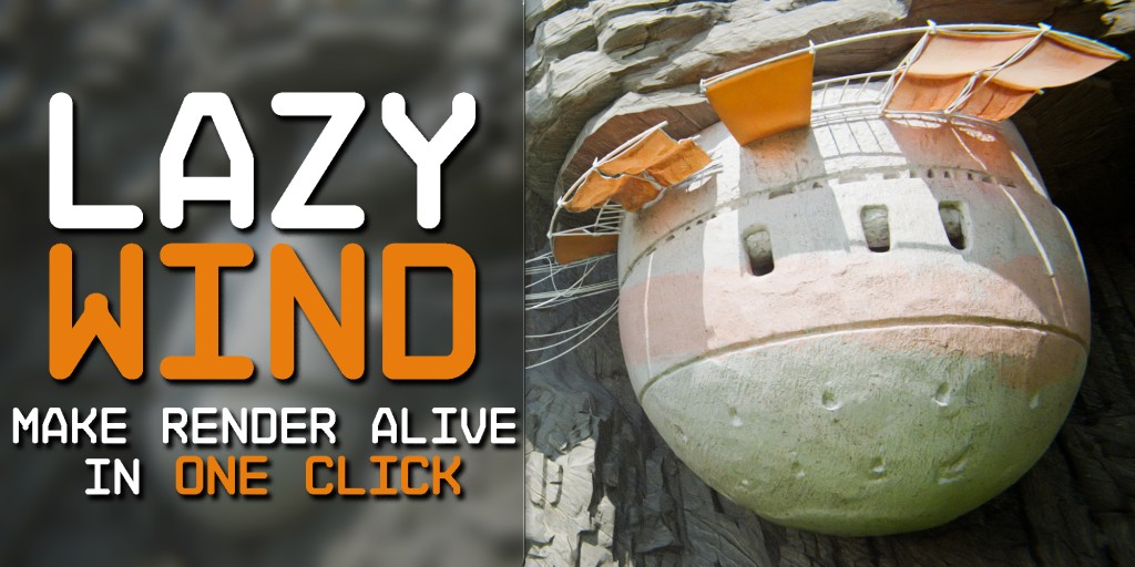 Lazy Wind | One-Click Wind Generator