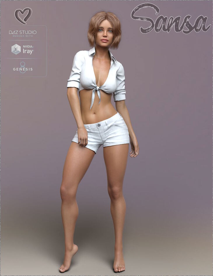 TDT-Sansa for Genesis 8 Female