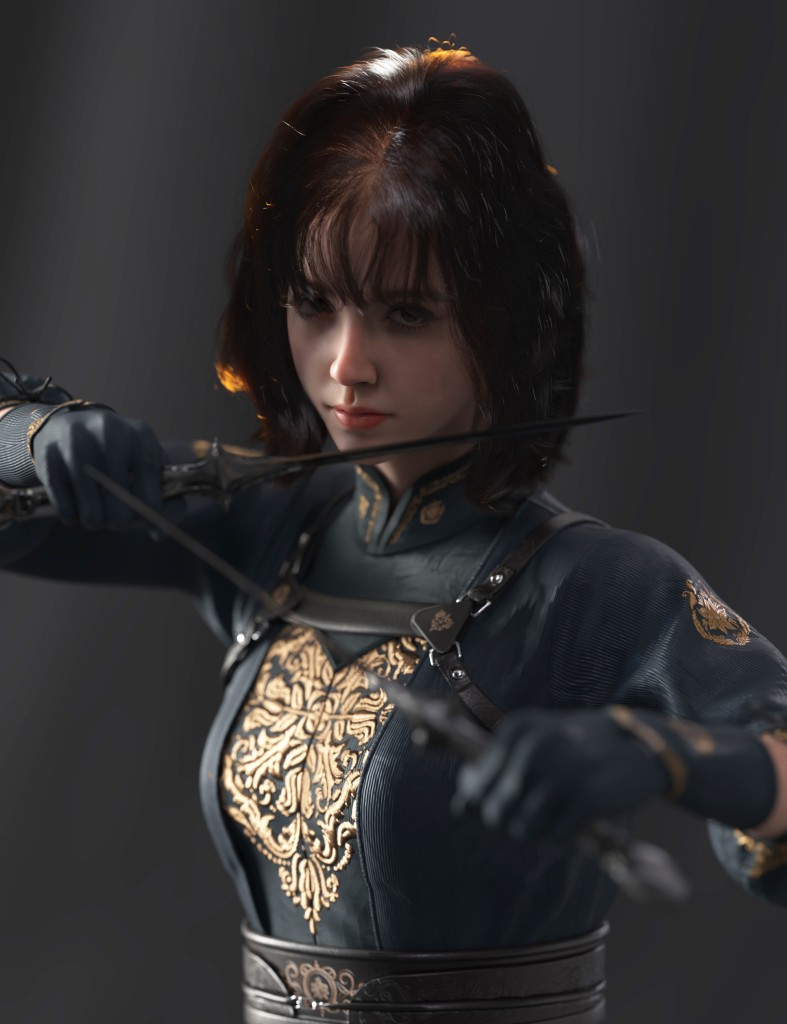 dForce Princess Petra’s Assassin Outfit
