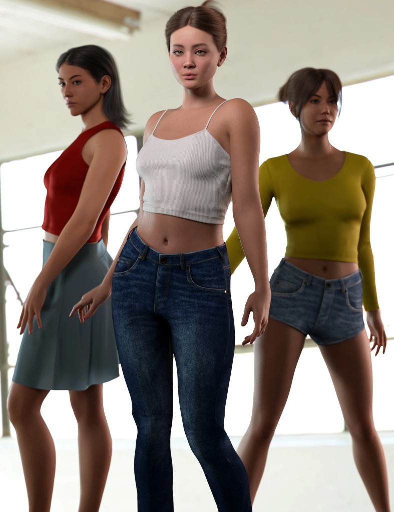 10-in-1 Casual Wardrobe for Genesis 9