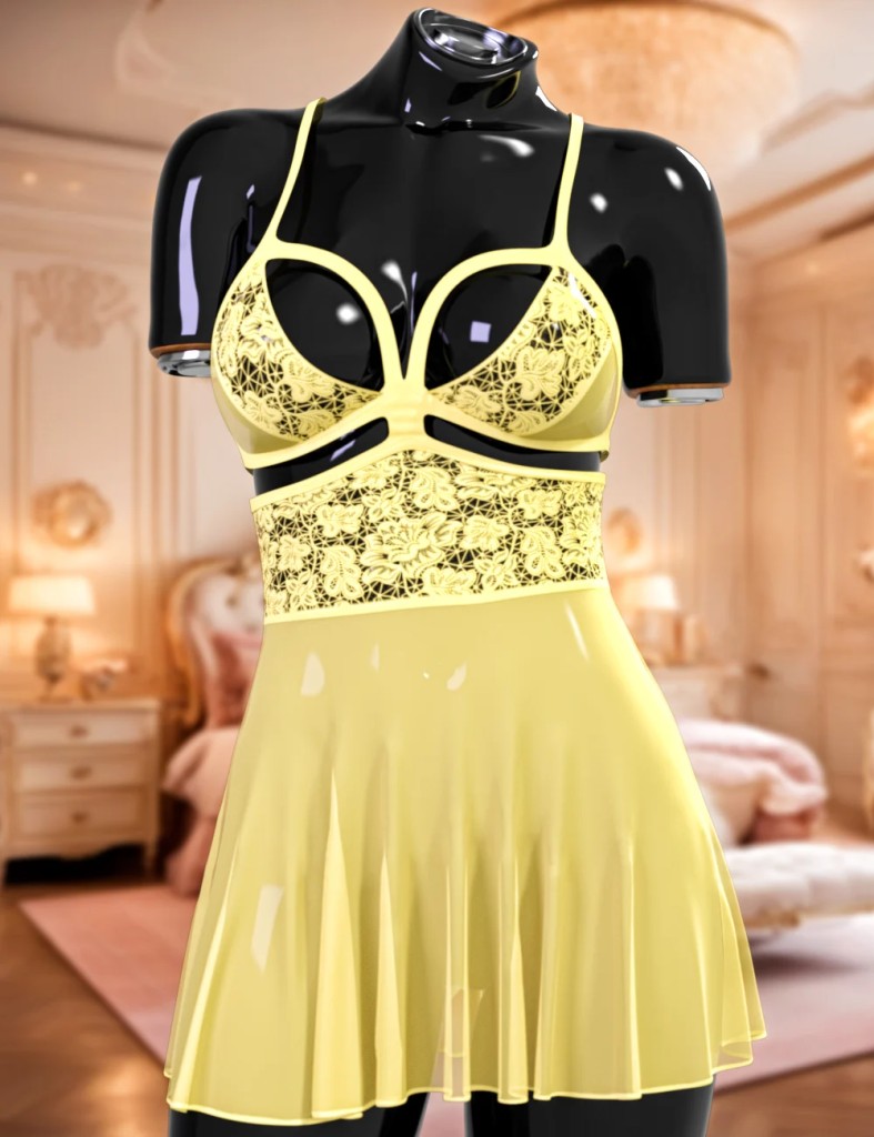 JMR dForce Vesna Nightdress for Genesis 9 and 8 Female