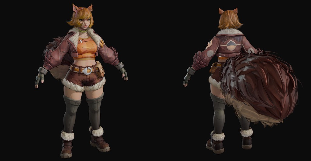 Squirrel Girl Premium for Blender 4.x