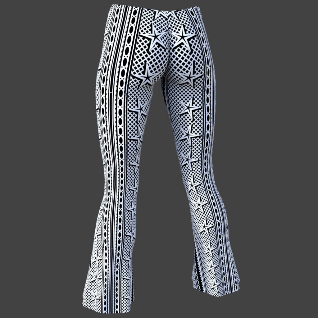 Flare Pants for Genesis 8 Female & G9