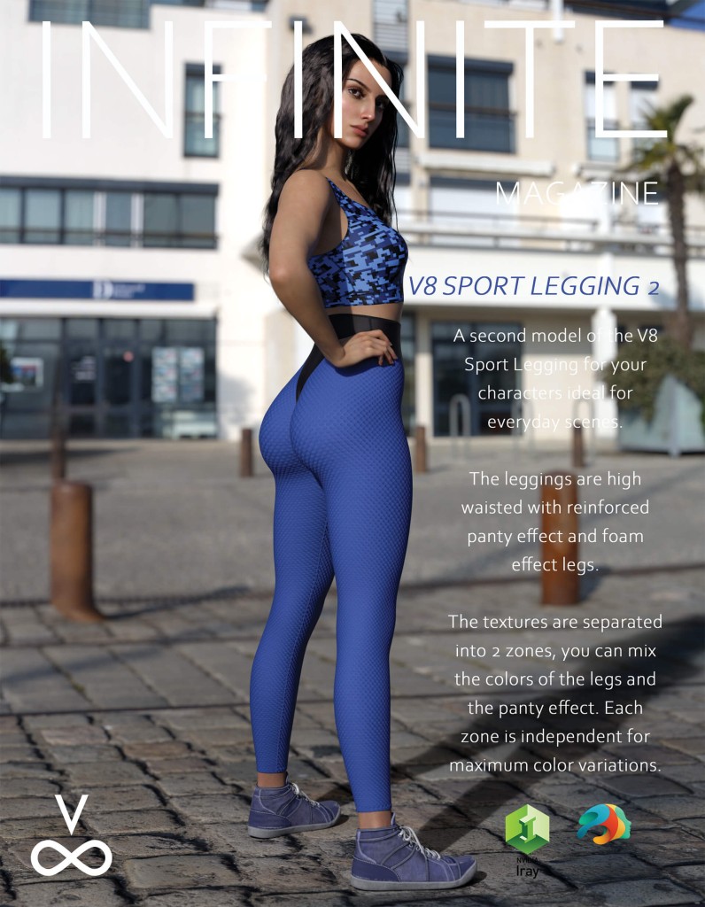 V8 Sport Legging 2 for G8F and G8.1F