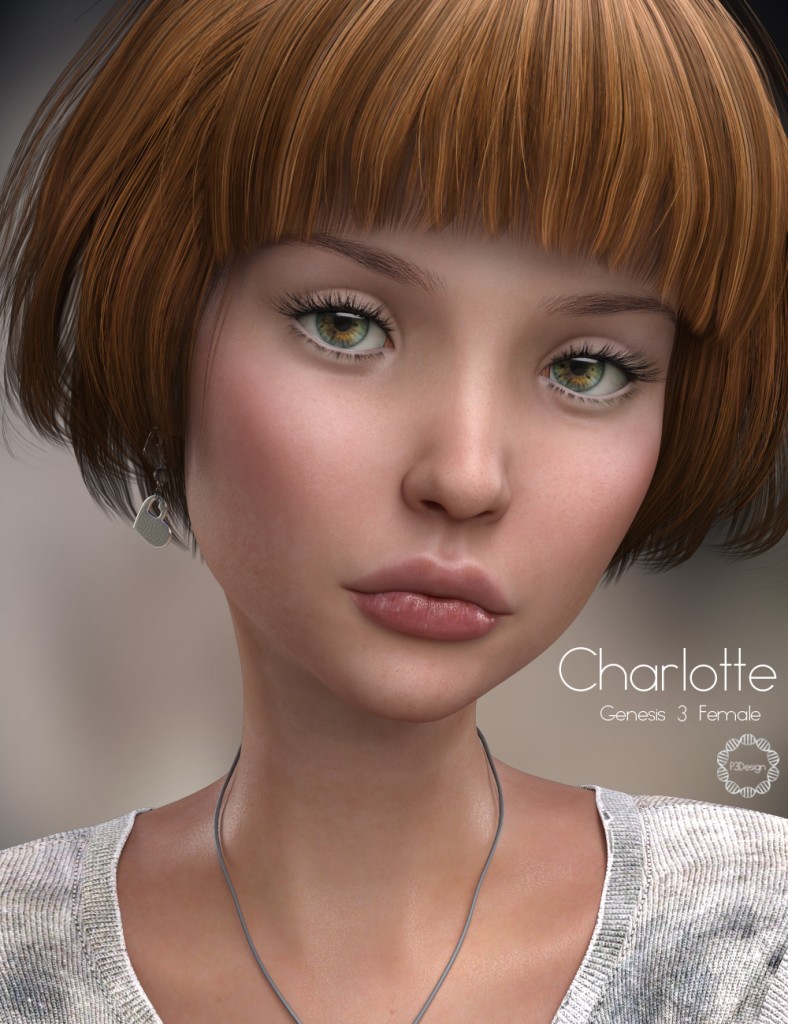 P3D Charlotte HD for Genesis 3 Female(s)