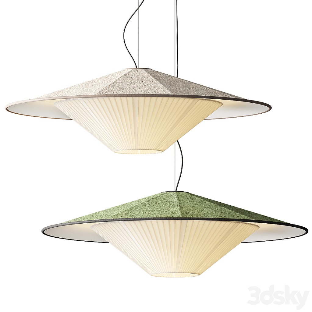 Otto 70 Ecru Pendant Lamp