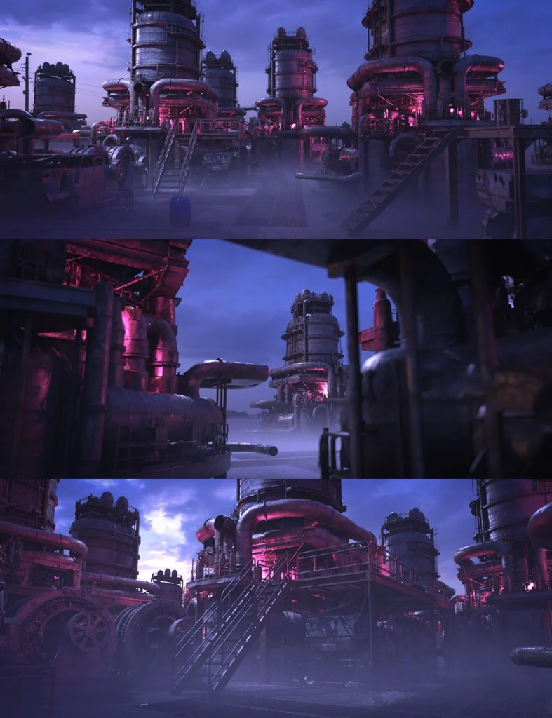 Broken Neon For Abandoned Industry