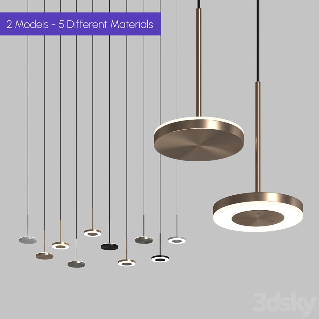 Panzeri Bella Suspension Lamp - DrCG Model No 28