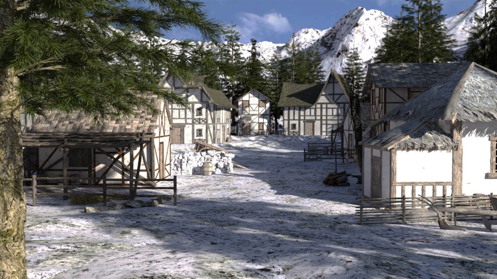 Winter Hamlet Environment