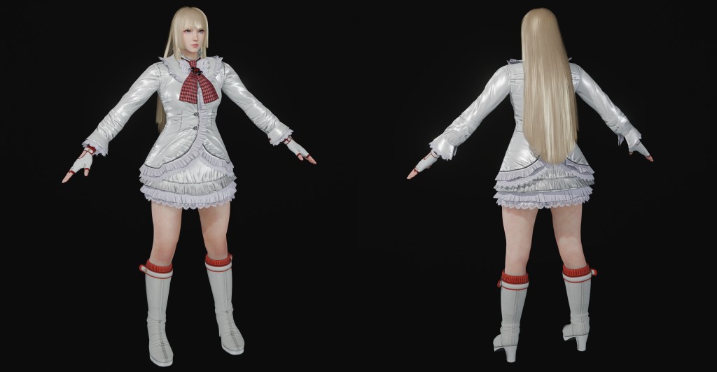 Tekken 8 Lili (Legacy) Premium for Blender 4.1