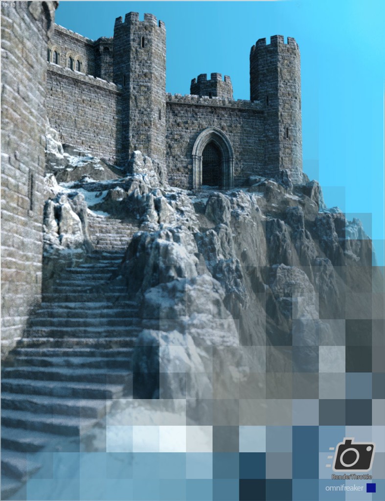 Render Throttle for Iray