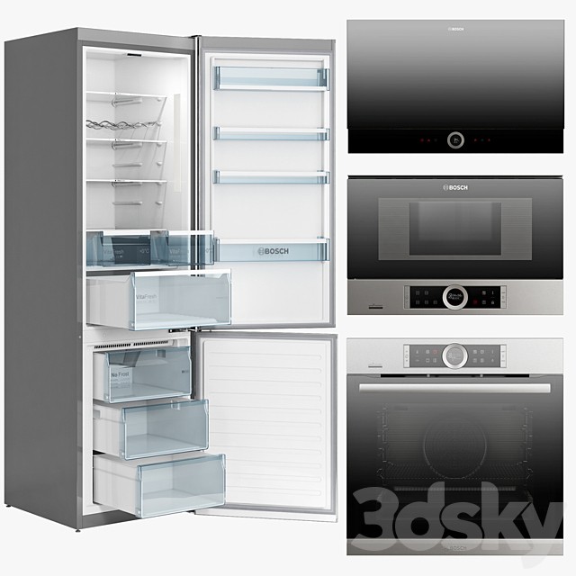 BOSCH series 8 equipment set