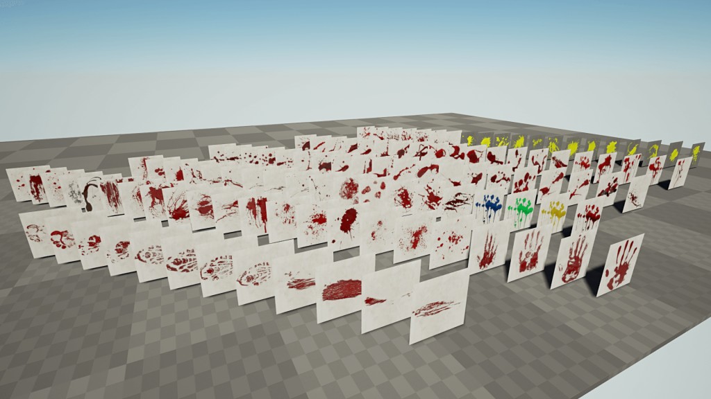 [UE4.20] Splatter Decals