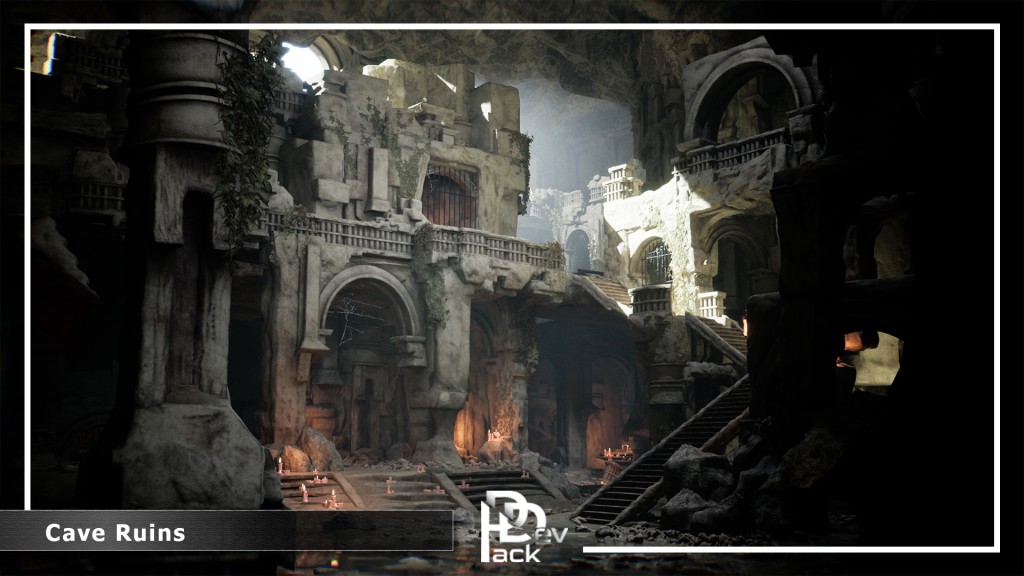 [UE5.1] Cave Ruins - 47 Assets