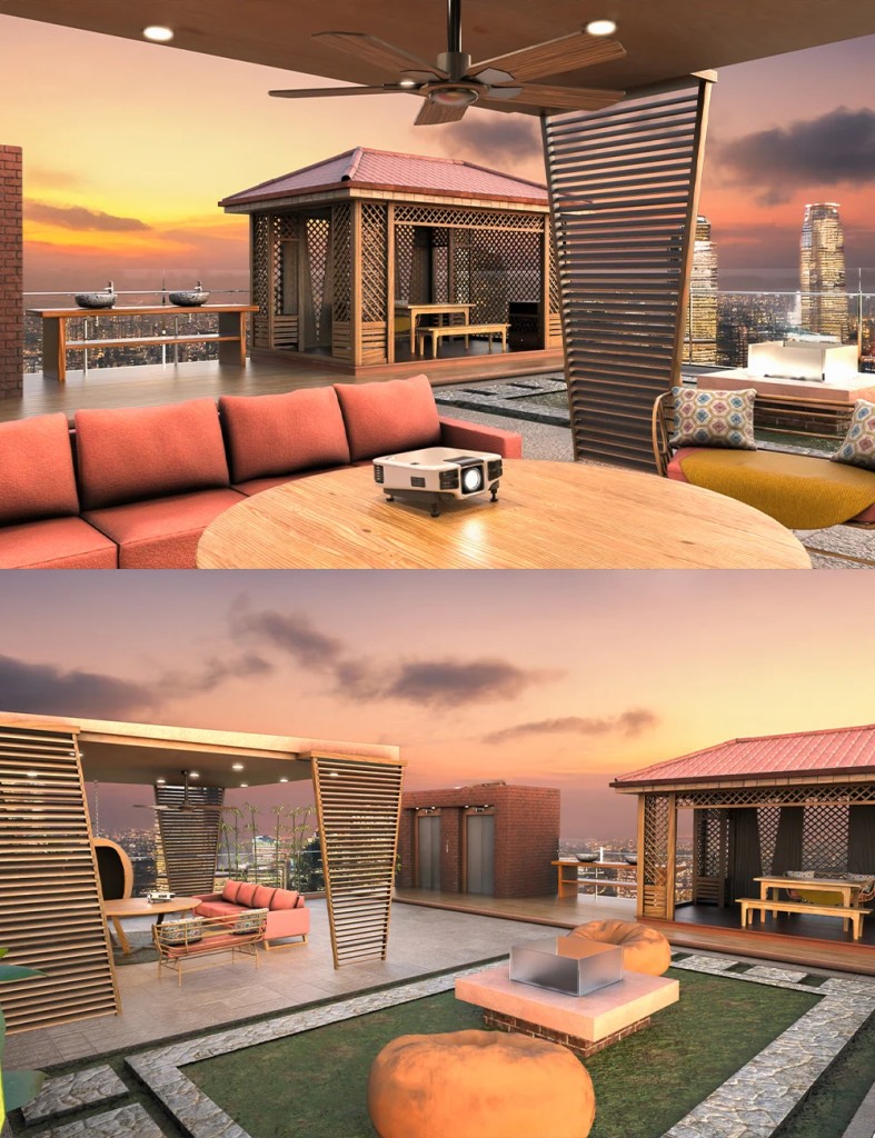 Rooftop Cottage