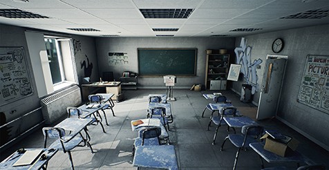 [UE] HighSchool Classroom