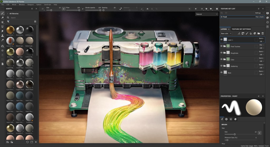Adobe Substance 3D Painter v11.0.2 Multilingual