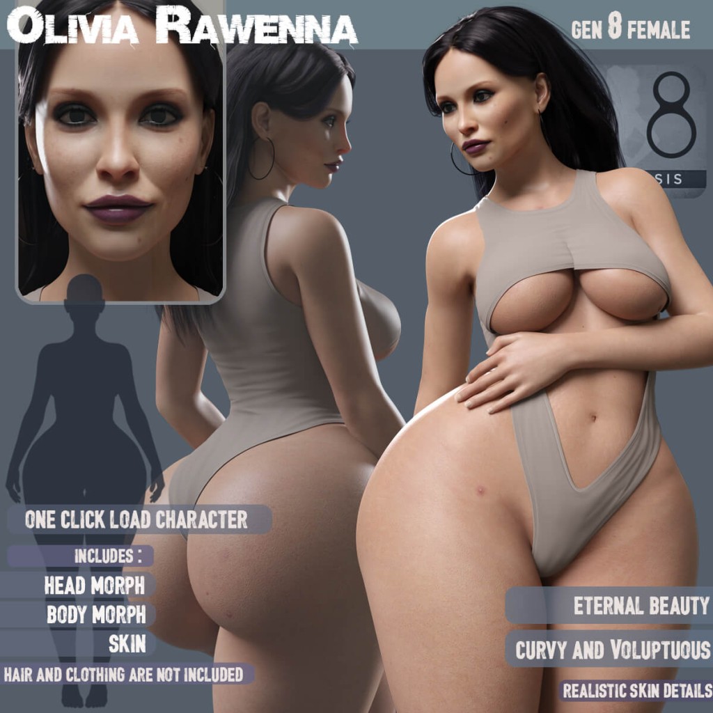 Olivia Rawenna for Genesis 8 Female