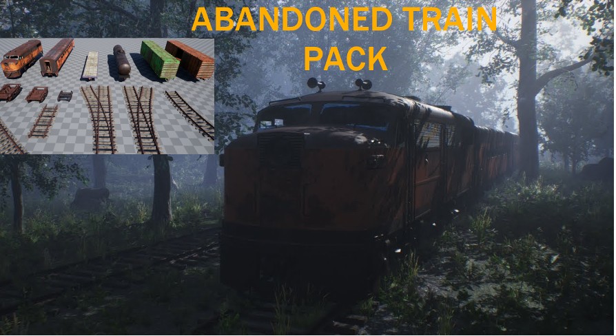 Abandoned Train Pack