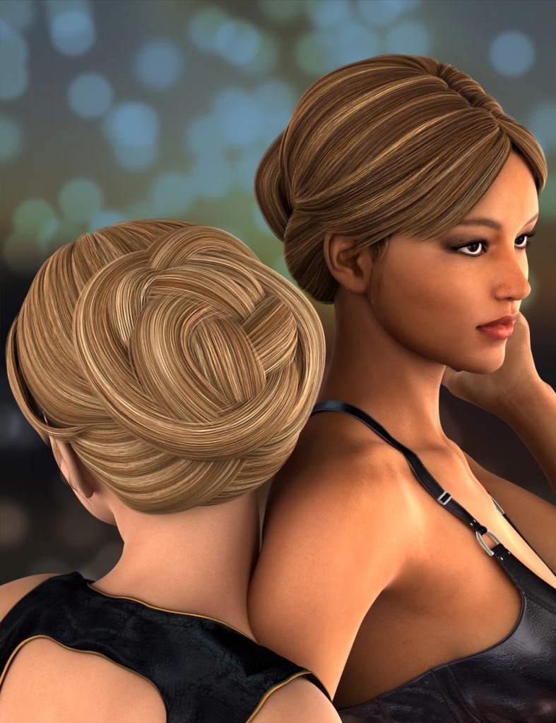 Laney Hair For Genesis 2 Female(S)