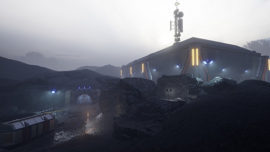 [UE] Modular Sci-Fi Quarry Environment