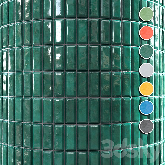kitchen tile PBR 4K texture 002