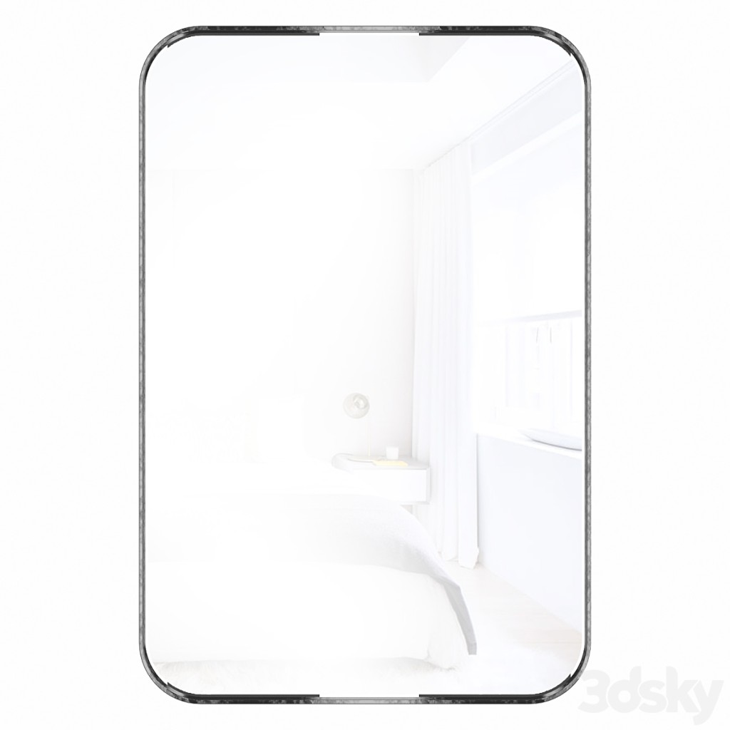 Weeksville Modern & Contemporary Bathroom / Vanity Mirror