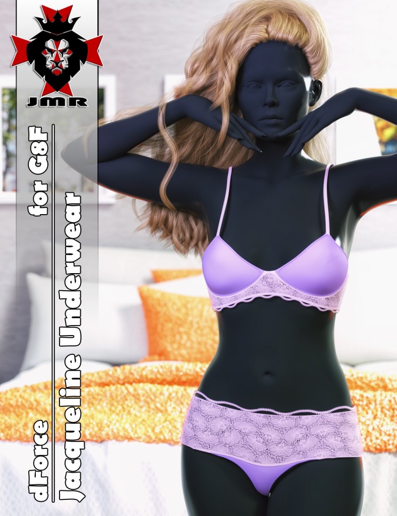 JMR dForce Jacqueline Underwear for G8F