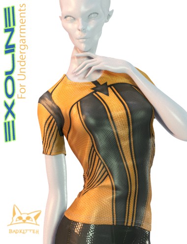 Exoline Undergarments for Genesis 8 Female