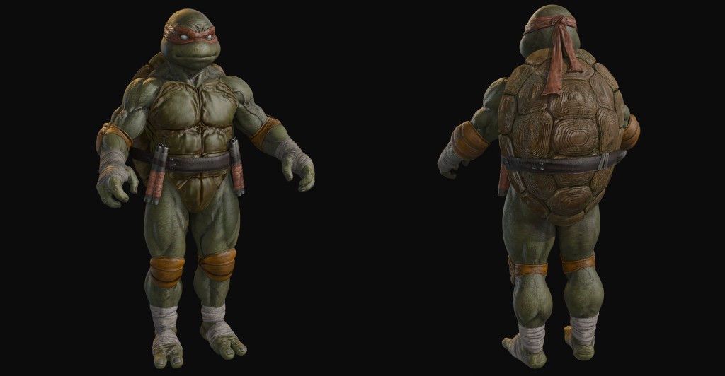 Michelangelo Ninja Premium for Blender 4.x