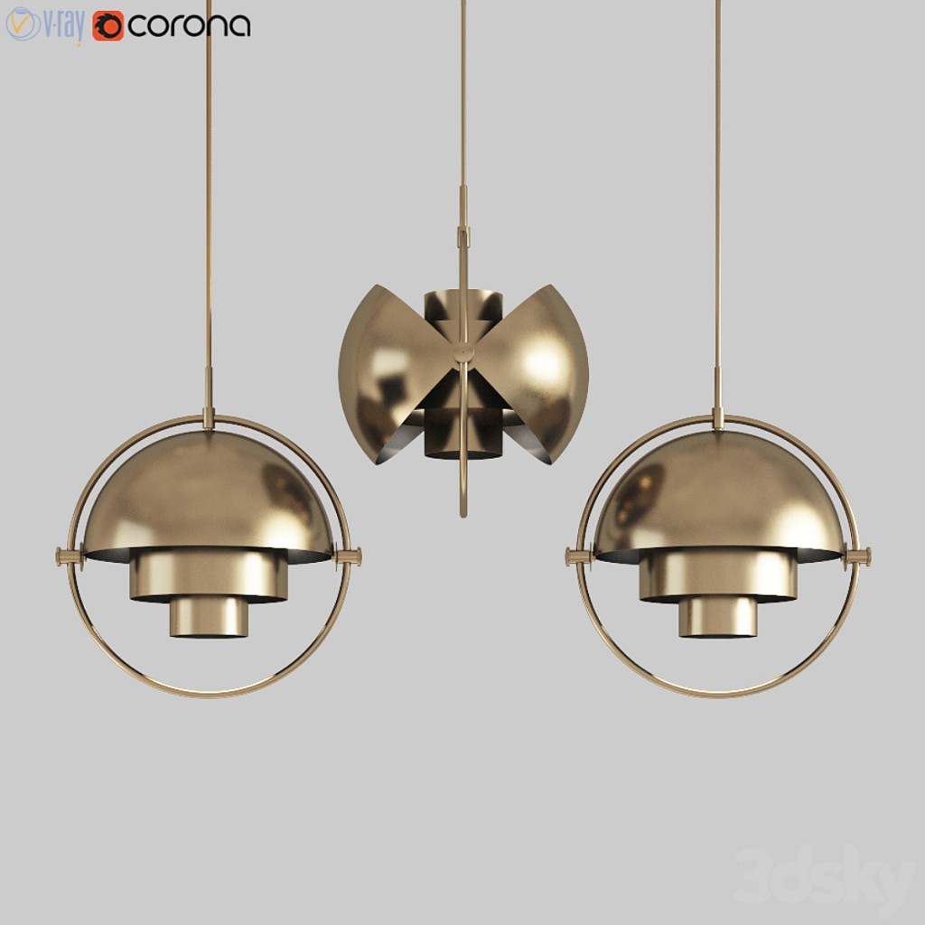 Gubi Multi-Lite Pendant Louis Weisdorf
