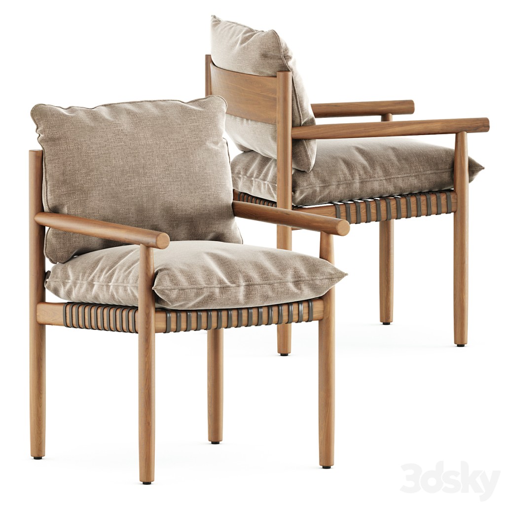 Tibbo Armchair by Dedon