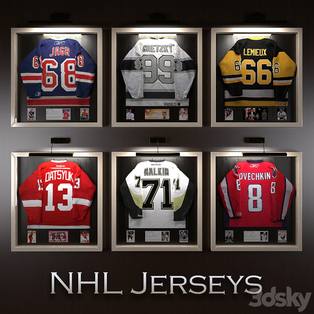 Hockey jerseys NHL stars