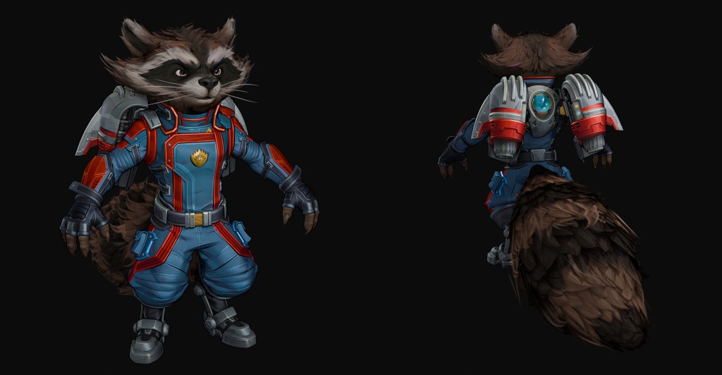 Rocket Racoon (GotG) Premium for Blender 4.x