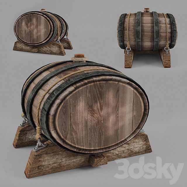 Old ship barrel