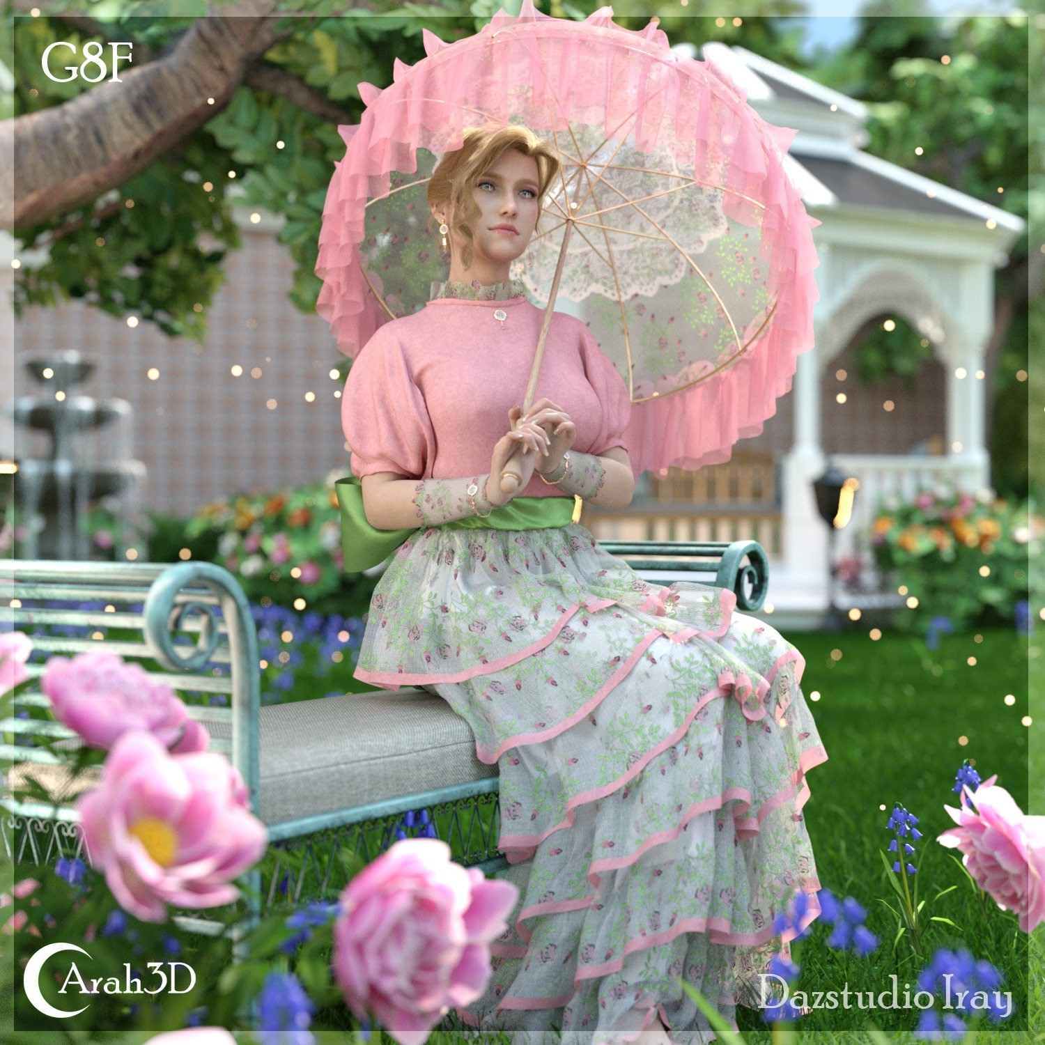 Arah3D Velvet Rose for G8F and G9