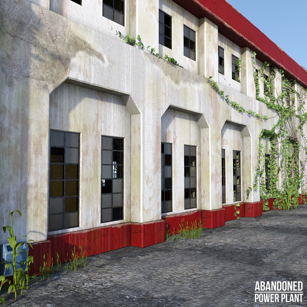 Abandoned Power Plant for Daz Studio