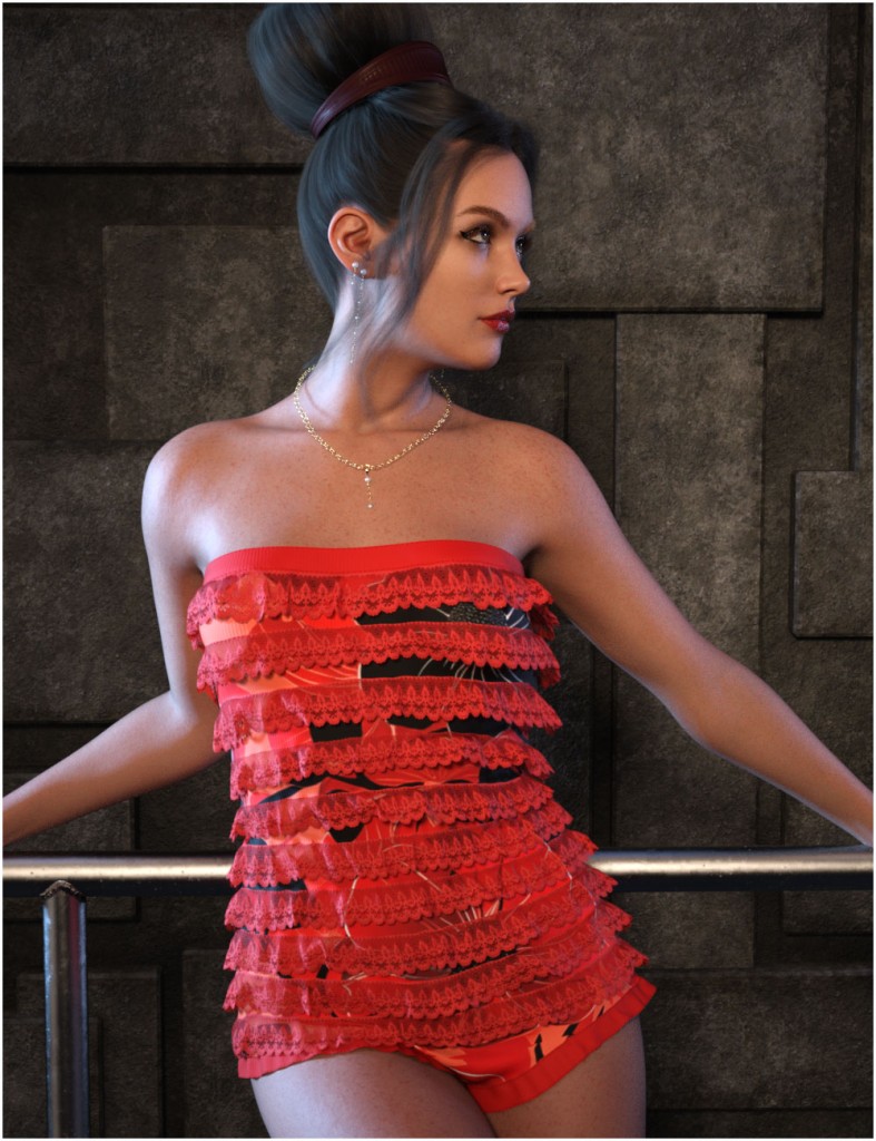 dForce Giselle Outfit For Genesis 9