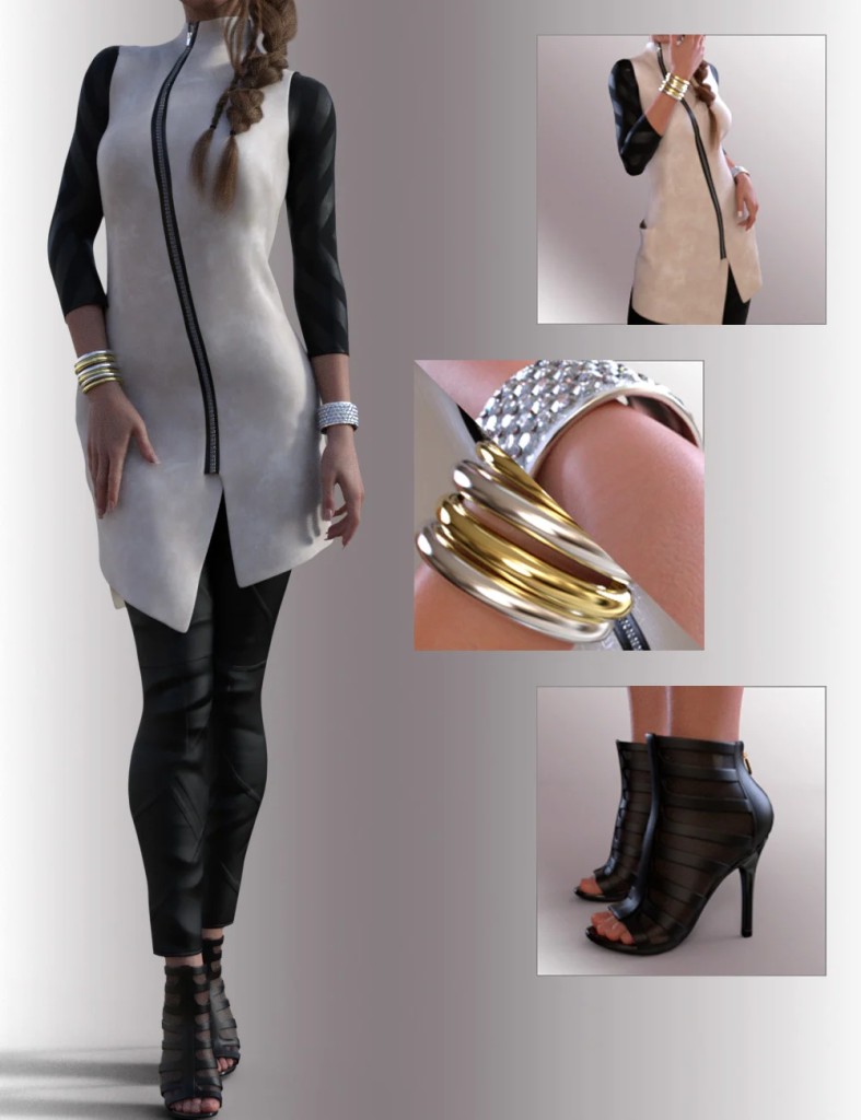 dForce Kamrin Outfit for Genesis 8.1 Female