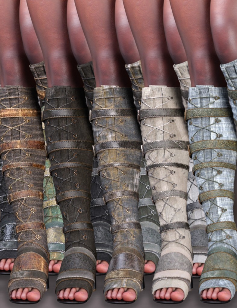 CB Maeriel Boots Texture Bundle