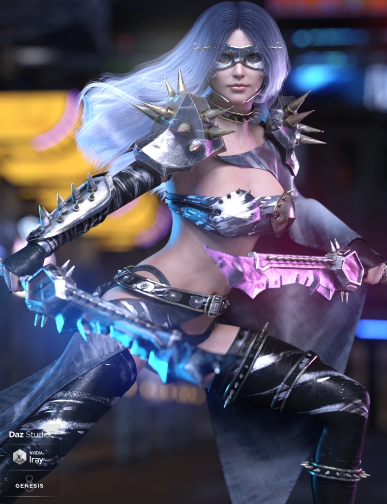dForce Silk Shadow Outfit for Genesis 8 Female(s)