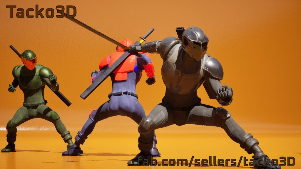 [UE] Military Ninja - Shadows Series