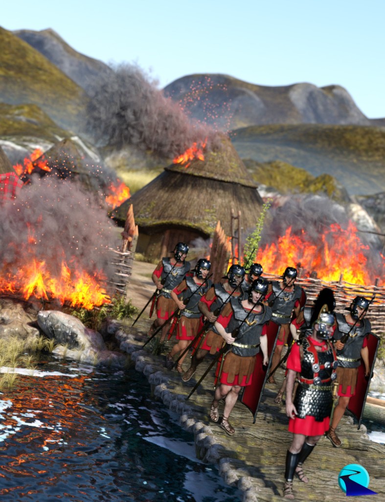 Now-Crowd Billboards - Roman Legionaries Marching