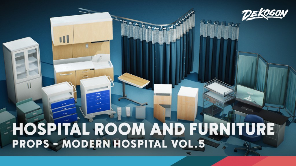 [UE] Modern Hospital Props VOL5